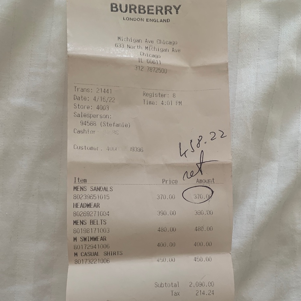 Burberry Beige Checkered Bucket Hat - Picture 11 of 11